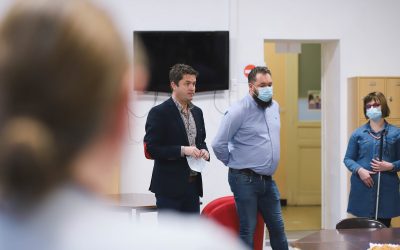 Emmanuel Ronot en déplacement à l&rsquo;ESRP de Bordeaux.