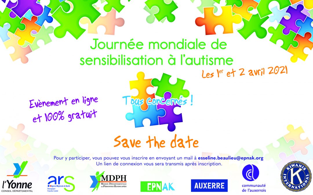 INVITATION : Journée mondiale de sensibilisation à l&rsquo;autisme