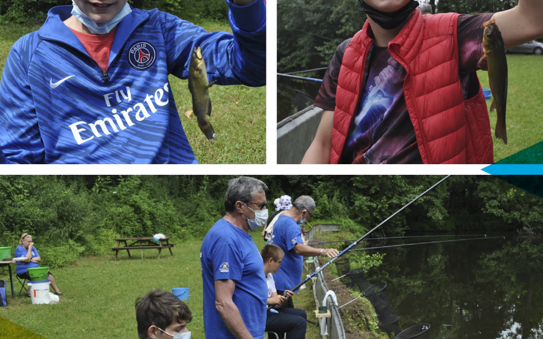 Atelier pêche pour les jeunes de l&rsquo;IME EPNAK Auxerre