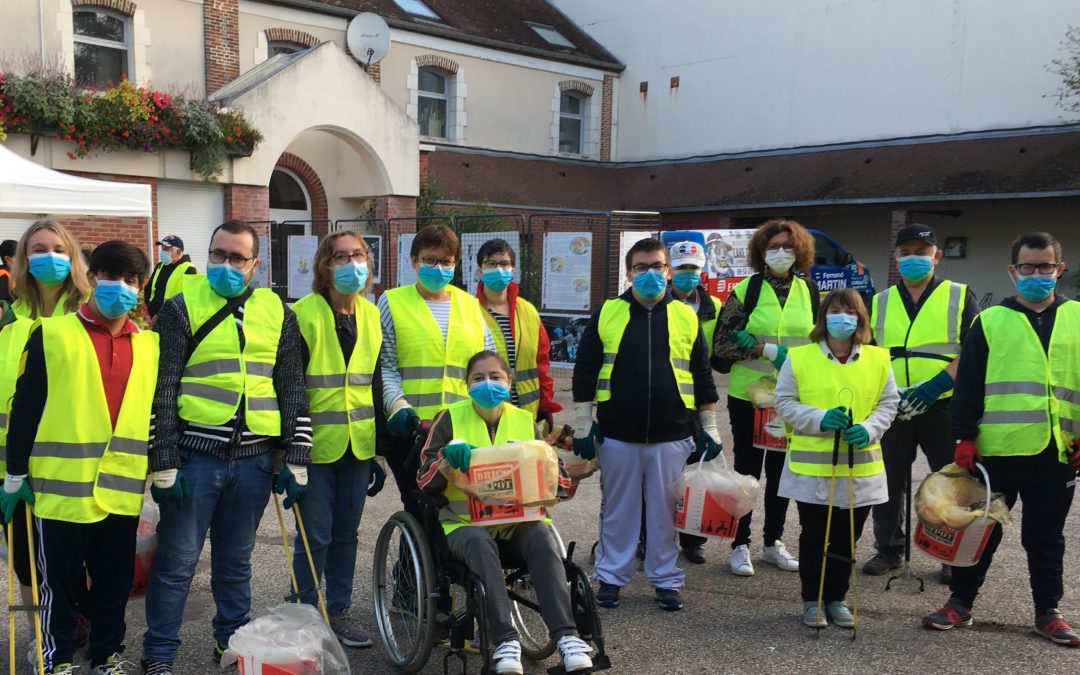 World Clean Up Day : le SAJ EPNAK en première ligne dans l&rsquo;Yonne !