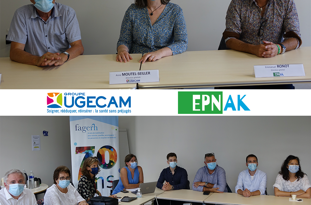 Le Groupe UGECAM et l&rsquo;EPNAK signent une convention pour créer une plateforme numérique