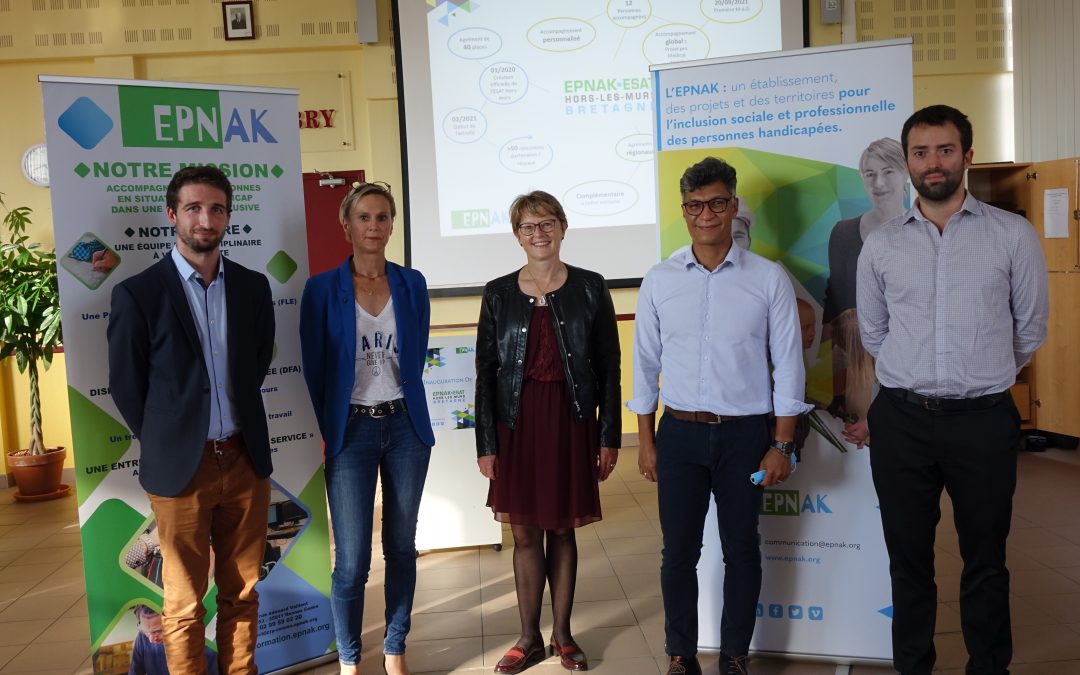 L&rsquo;EPNAK inaugure son tout premier ESAT Hors-les-murs