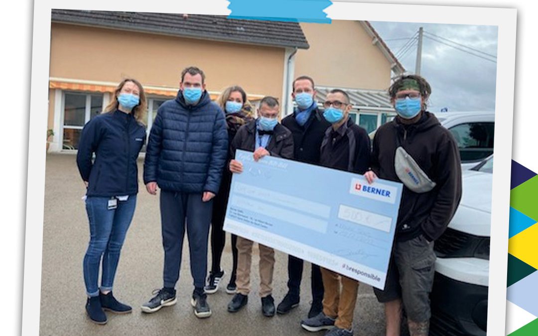 L&rsquo;entreprise BERNER soutient le Pôle Habitat et inclusion Sociale de l’EPNAK SENS
