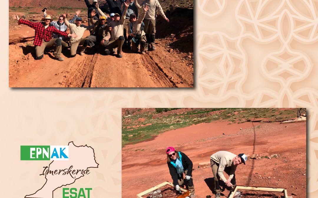 [PROJET SOLIDAIRE ET INTERNATIONAL : 4ème JOUR DE CHANTIER POUR LES TRAVAILLEURS DES ESAT]