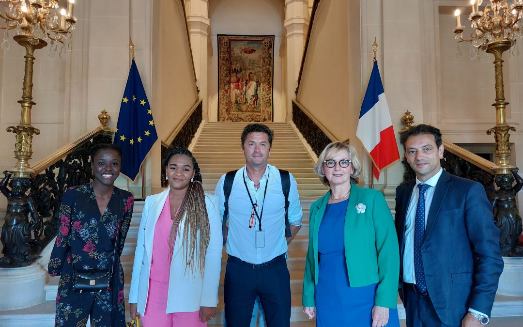 Emmanuel Ronot rencontre Nourane FOSTER, députée camerounaise