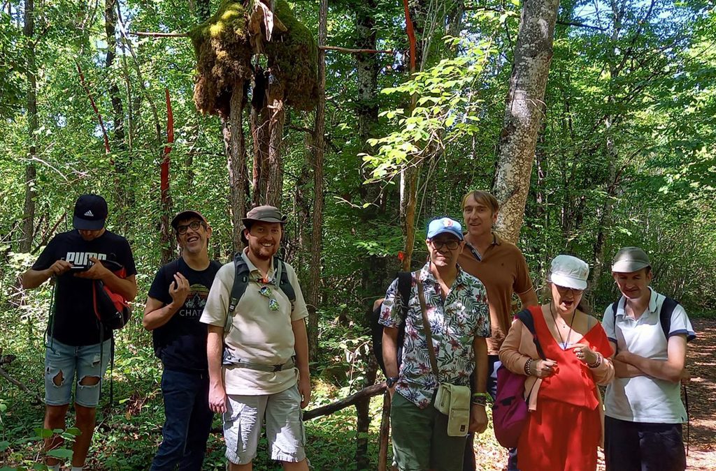 [Les Résidents de l&rsquo;EANM Les Courlis en balade dans la Forêt des Géants Verts]