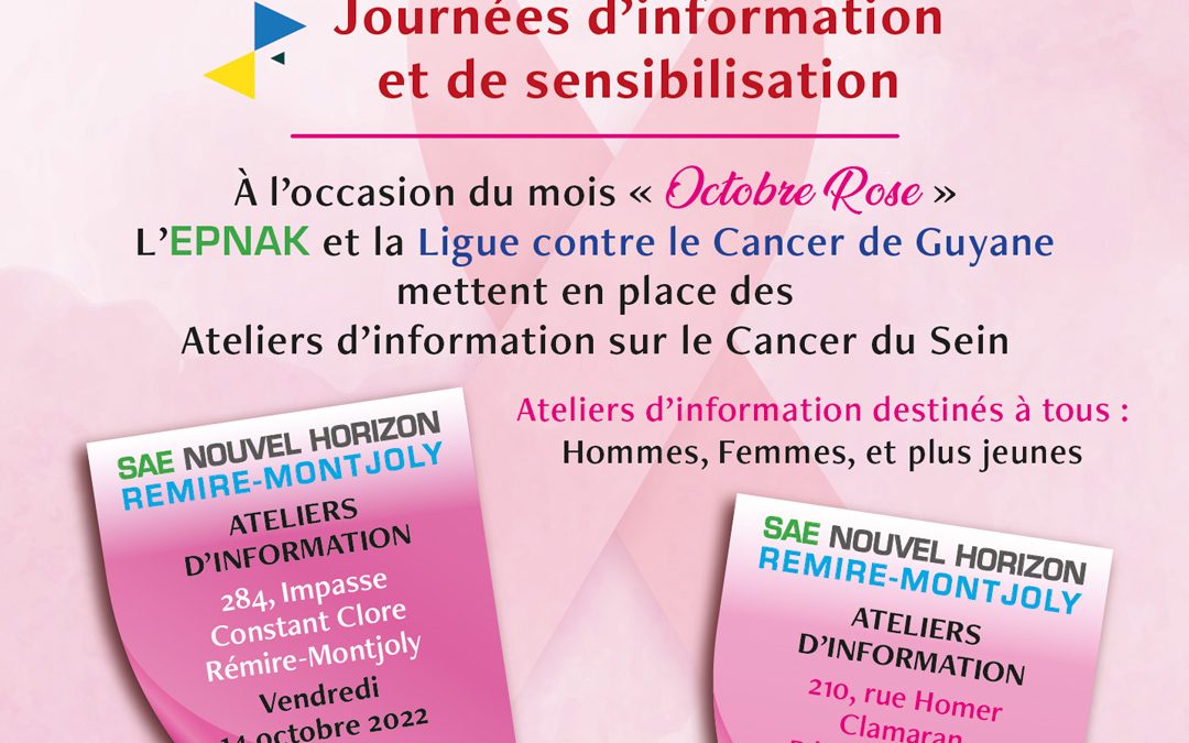 Octobre Rose : des ateliers de sensibilisation en Guyane