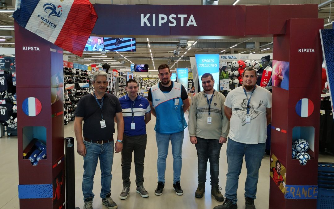 [L&rsquo;ESAT AUXERRE ET DECATHLON FONT AUSSI LEUR DUODAY]