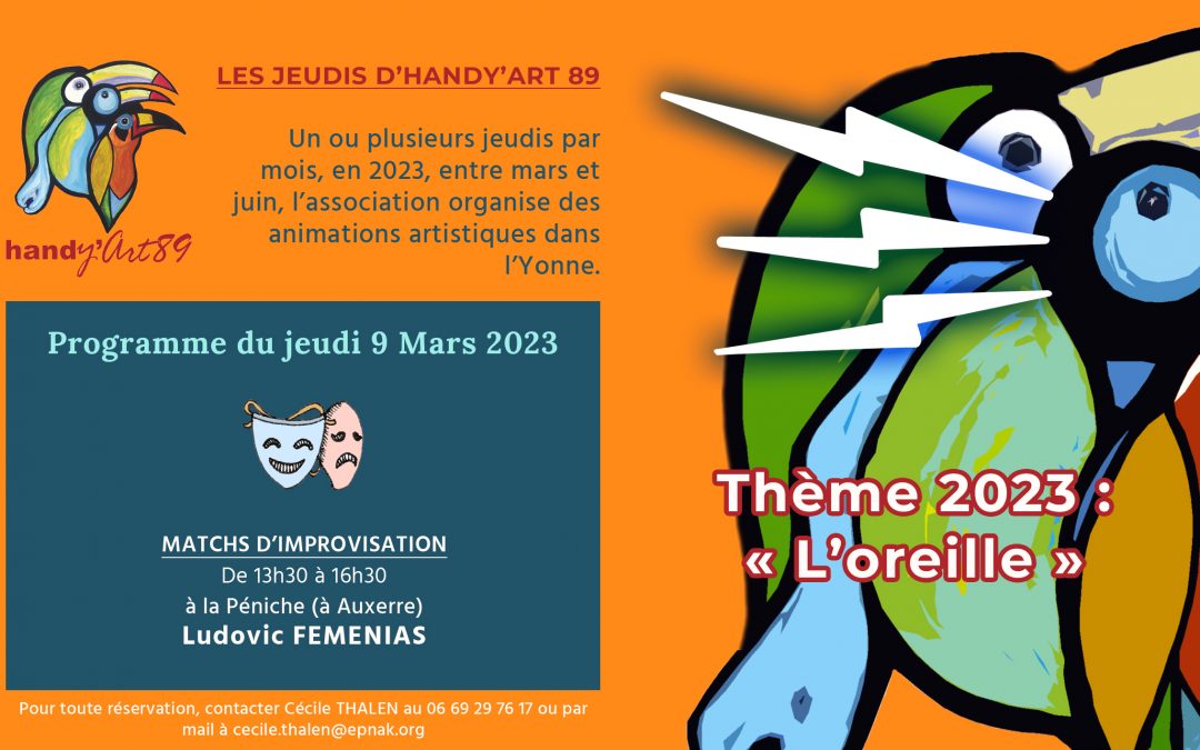 [LES JEUDIS D&rsquo;HANDY&rsquo;ART 89]