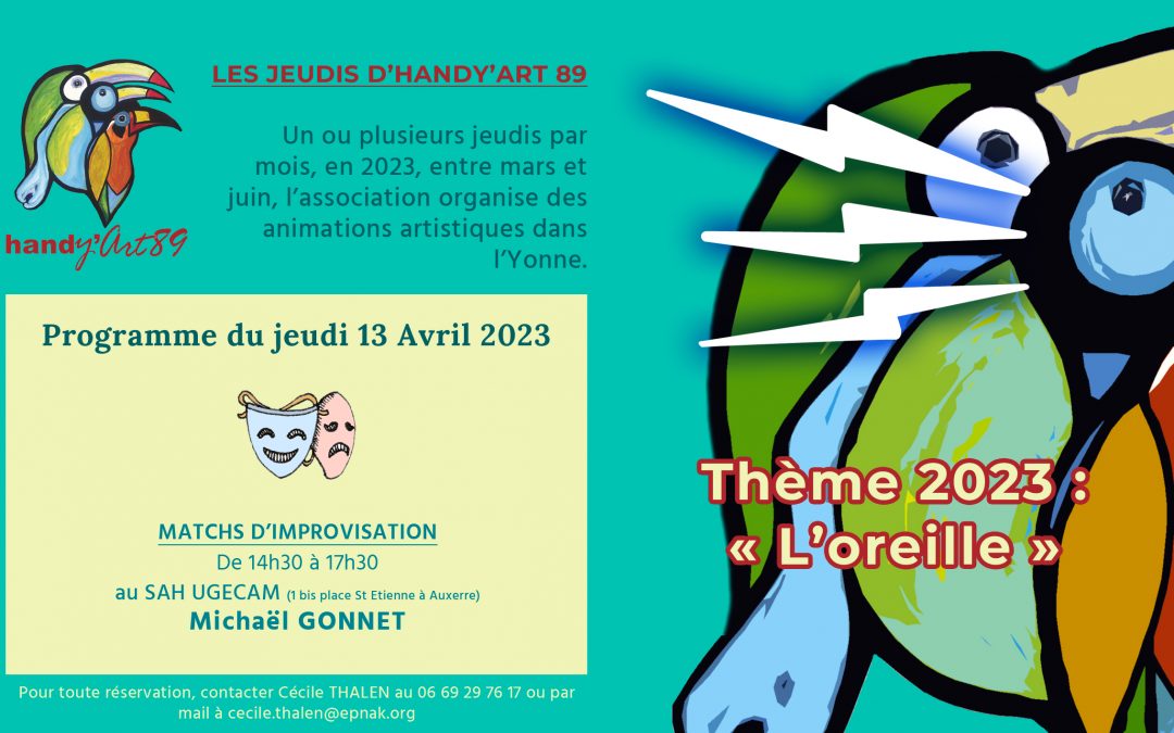 [LES JEUDIS D’HANDY’ART 89]