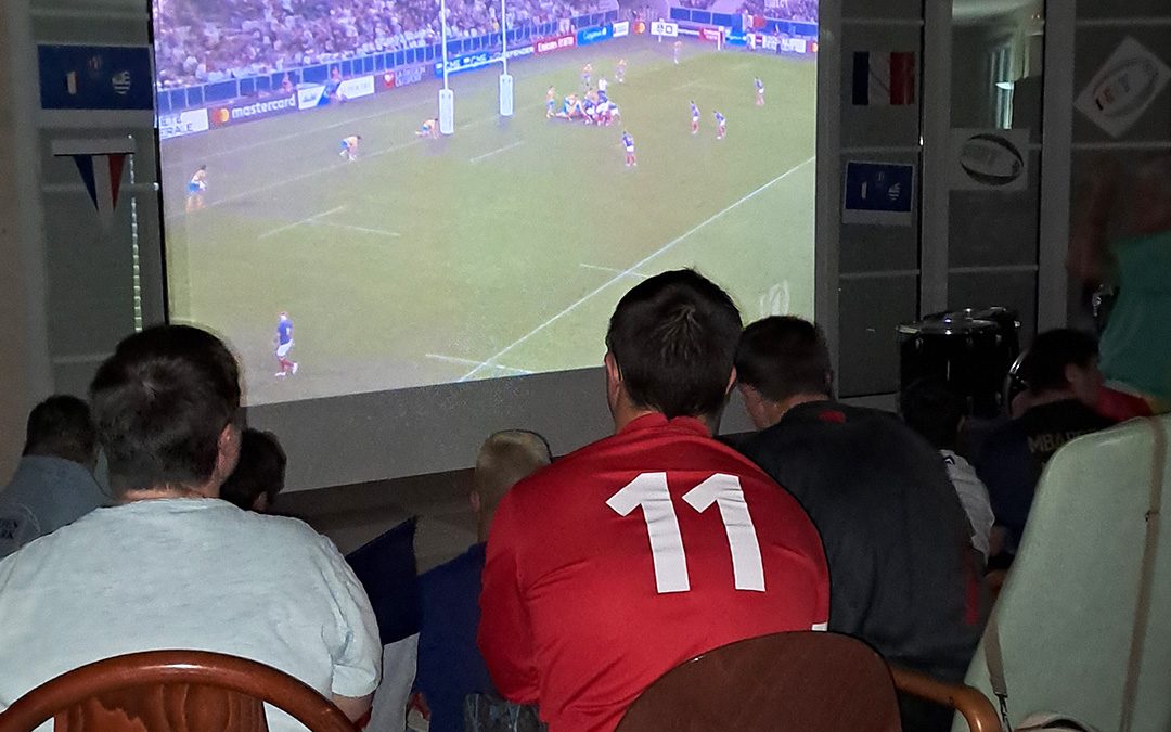 [SOIREE COUPE DU MONDE DE RUGBY POUR LES RESIDENTS]