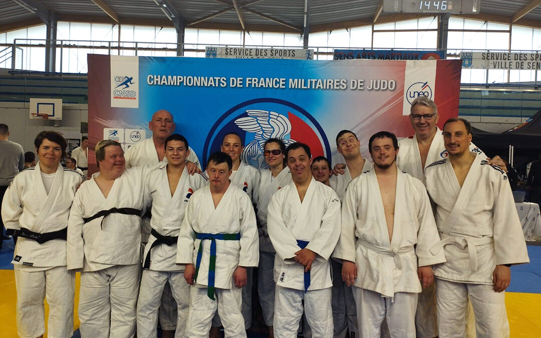 [LE CHAMPIONNAT DE FRANCE MILITAIRE DE JUDO 2024 SUR LE TATAMI DE SENS]