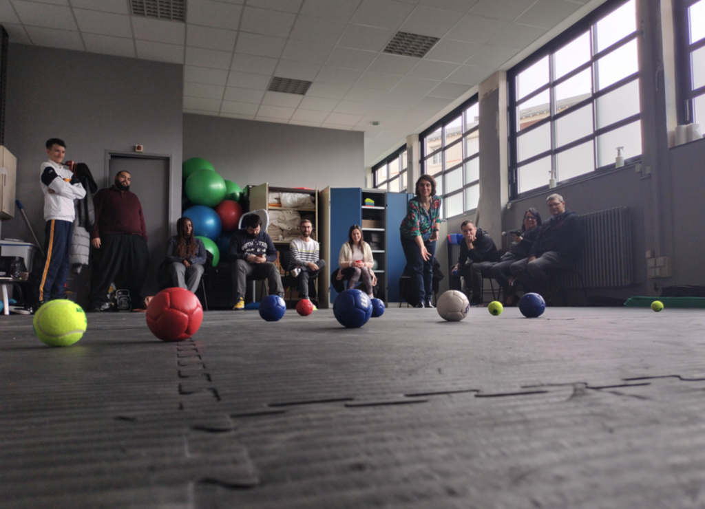 Des séances de Boccia proposées à l'ESRP EPNAK de Limoges