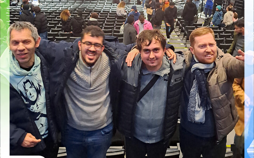 Des personnes accompagnées par le PHIS au NBA PARIS JAM