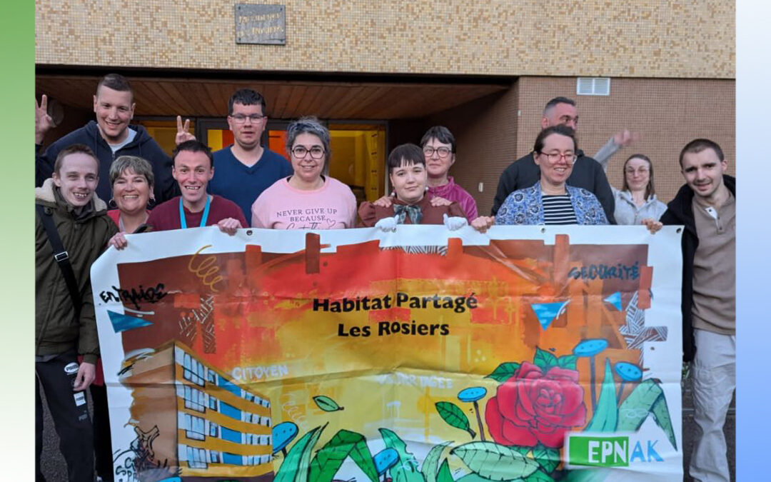 Quand deux habitats inclusifs se rencontrent… cela crée un moment riche en partage et en échange !