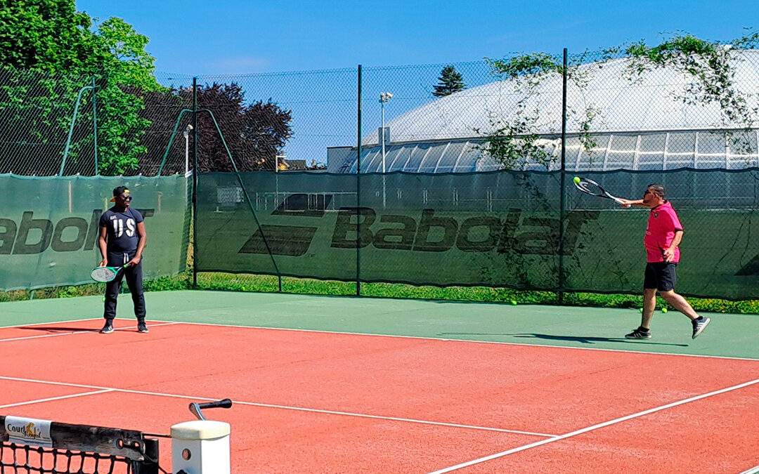 Rencontre Tennis réussie à Sens avec le Tennis Club de la Convention !