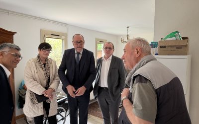 VISITE DU DEPARTEMENT A LA PTSA (45)