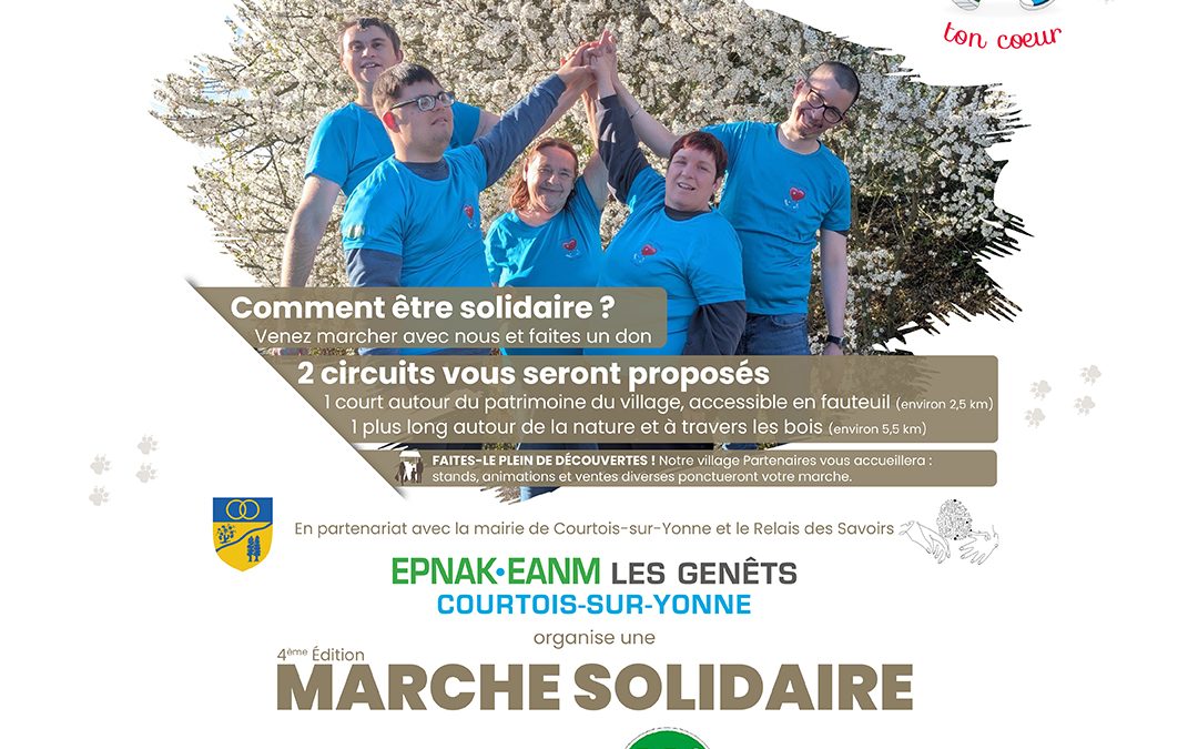 Rejoignez la marche inclusive et solidaire “Fais marcher ton cœur” !