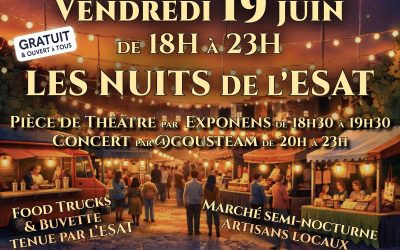Save the date : Deuxième édition des Nuits de l’ESAT d’Auxerre !