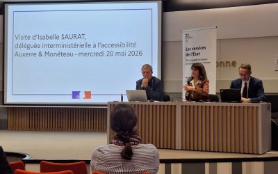 Une belle dynamique pour l’accessibilité dans l’Yonne !