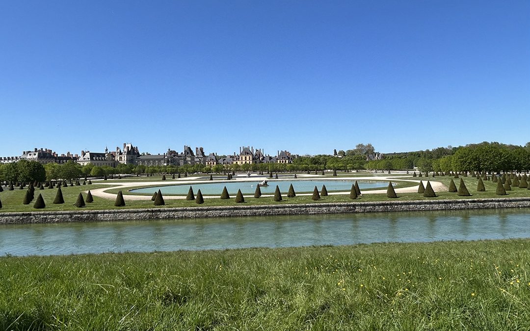 À Fontainebleau… cadre remarquable pour une belle sortie !