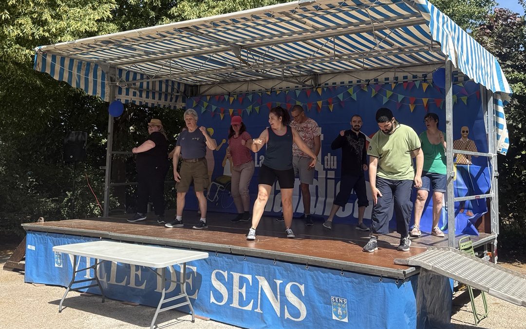 EPNAK Bourgogne-Franche-Comté mobilisé pour la Nuit du Handicap à Sens !
