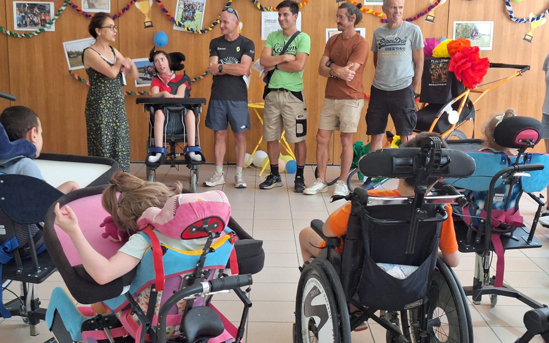 Léonie NEVERS, Championne du Monde de joëlette mise à l&rsquo;honneur à l&rsquo;EEAP Les Petits Princes