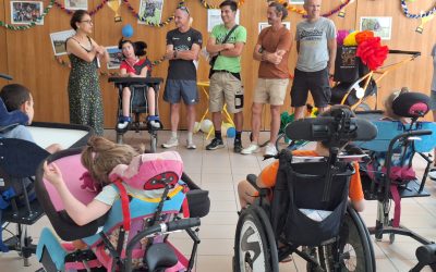 Léonie NEVERS, Championne du Monde de joëlette mise à l&rsquo;honneur à l&rsquo;EEAP Les Petits Princes
