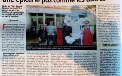 [Un bel article de L&rsquo;Yonne Républicaine sur l&rsquo;épicerie de Saint-Privé]